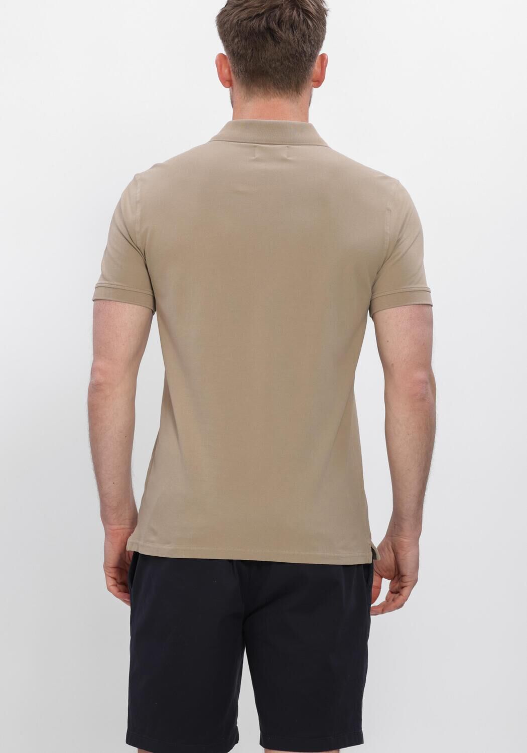 STEFANO LAURAN Polo POLO BJORN en taupe - large