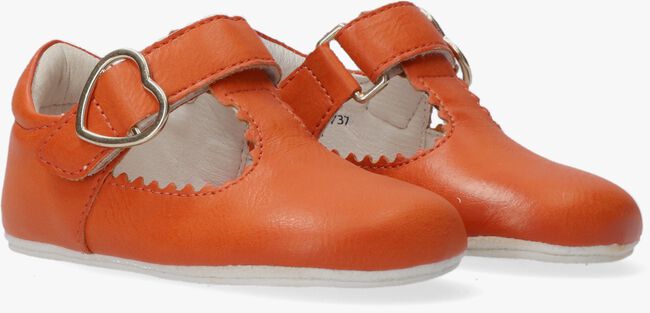 TON & TON CHARLOTTA Chaussures bébé en orange - large