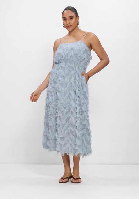 SELECTED WOMEN Robe midi SLFMYLINE REGULAR MIDI STRAP DRESS en bleu - large