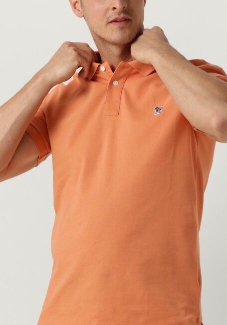 PS PAUL SMITH Polo MENS SLIM FIT SS POLO SHIRT ZEBRA en orange - large