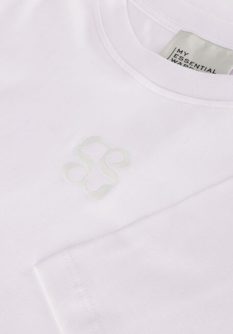 Witte MY ESSENTIAL WARDROBE T-shirt SEATTLEMW LOGO EMB. TEE Witte MY ESSENTIAL WARDROBE T-shirt SEATTLEMW LOGO EMB. TEE - large