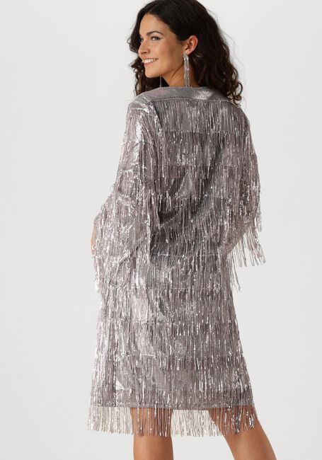 ANA ALCAZAR Mini robe PURE SEQUINS DRESS en argent - large