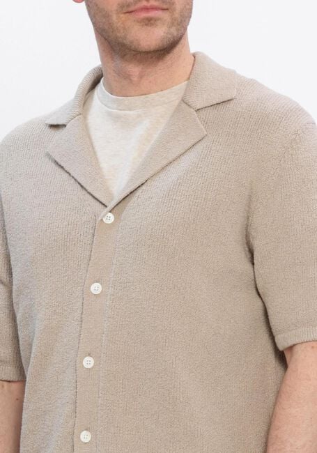 Beige PROFUOMO Polo POLO CAMP BUTTON TH TOWELING - large