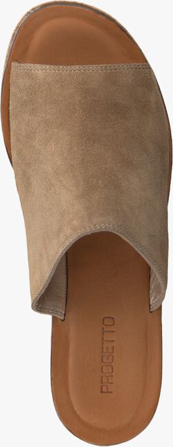 Taupe PROGETTO Slippers Q331 - large