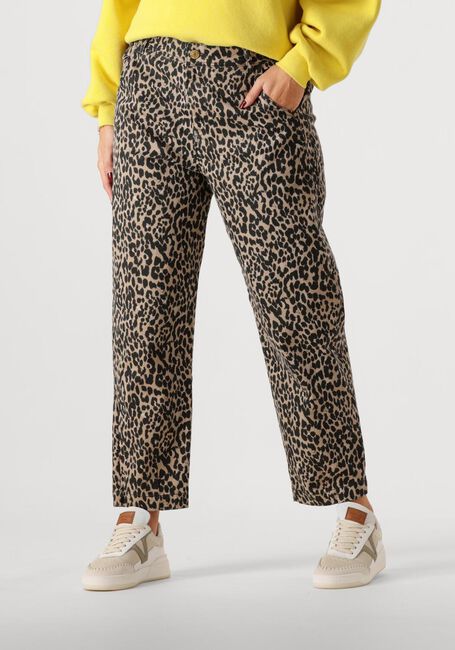 SUMMUM Mom jeans MOM FIT PANT DRY STRETCH TWILL en beige - large