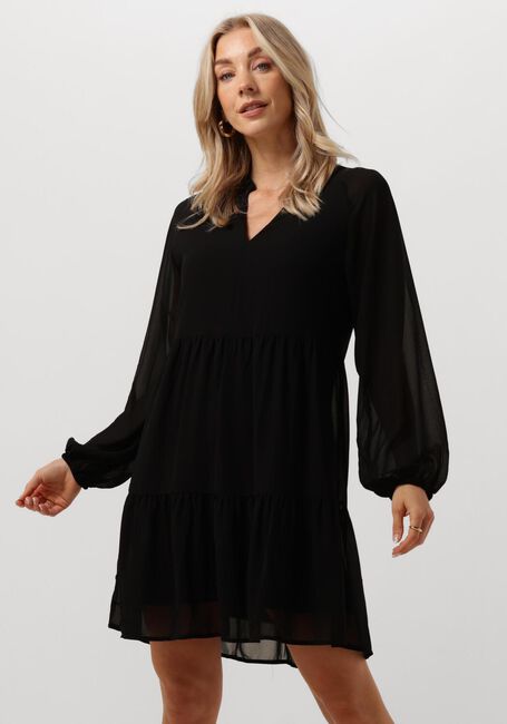 OBJECT Mini robe OBJMILA GIA L/S DRESS en noir - large