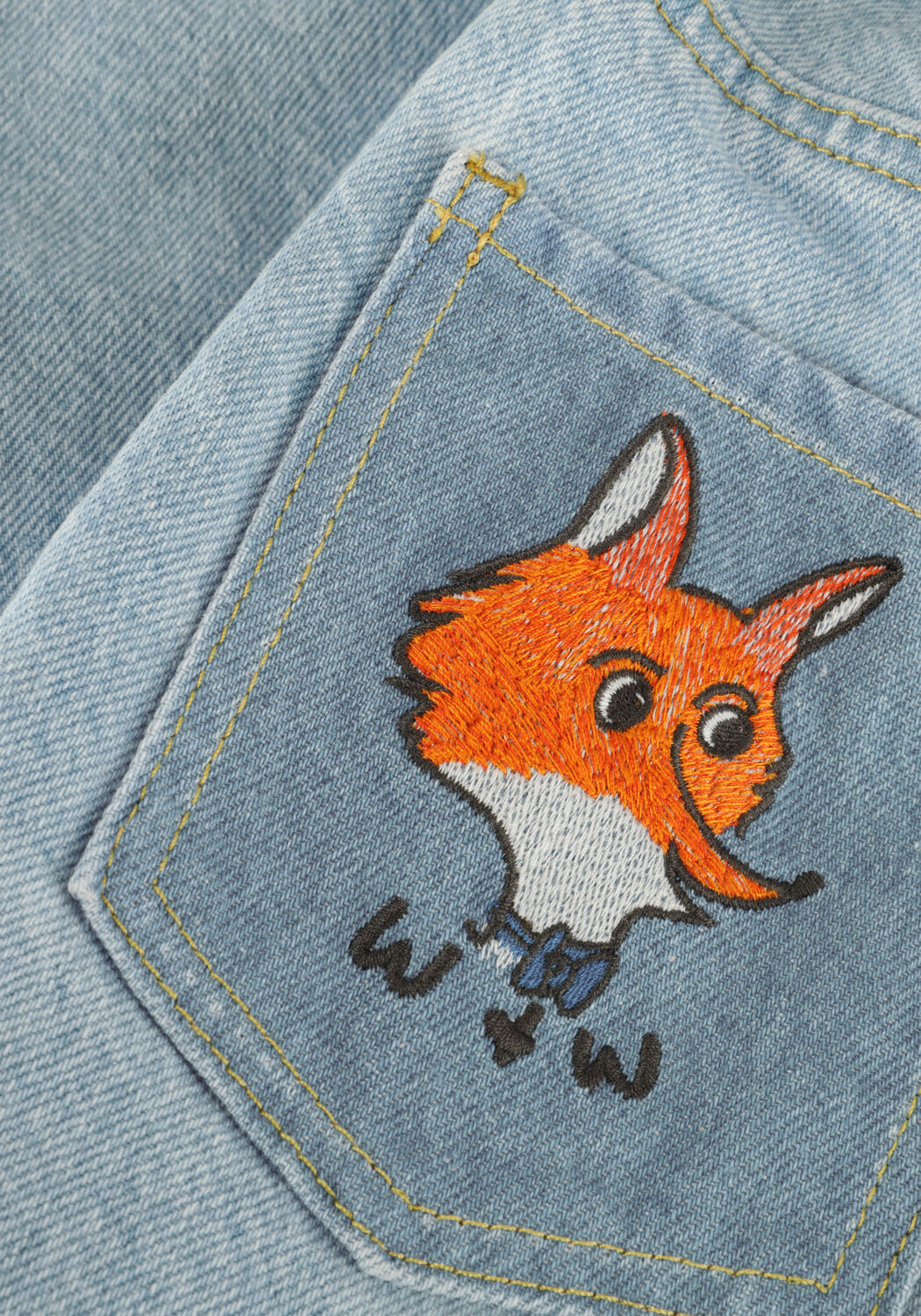 WANDER & WONDER Straight leg jeans FOX JEANS en bleu - large