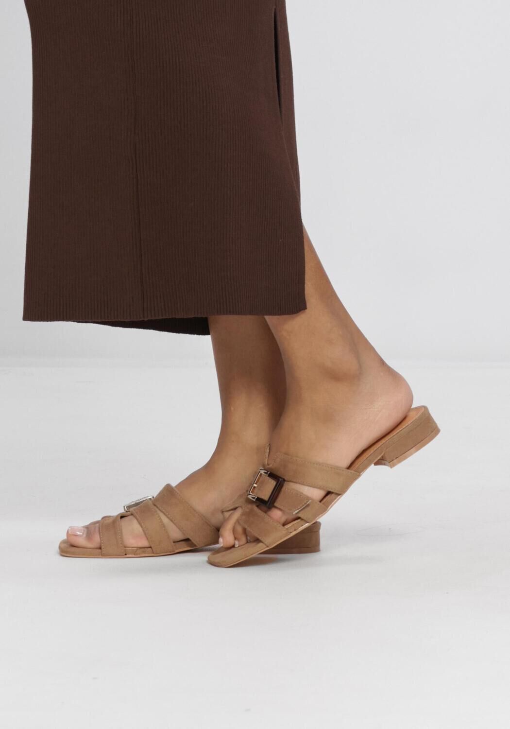 AYANA 0667-5 Tongs en taupe - large