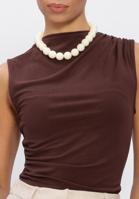 GRACE & MILA Haut SS2617080 en marron - large