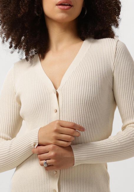 BRUUNS BAZAAR Gilet GALLBERRY CARICA KNIT CARDIGAN Crème - large