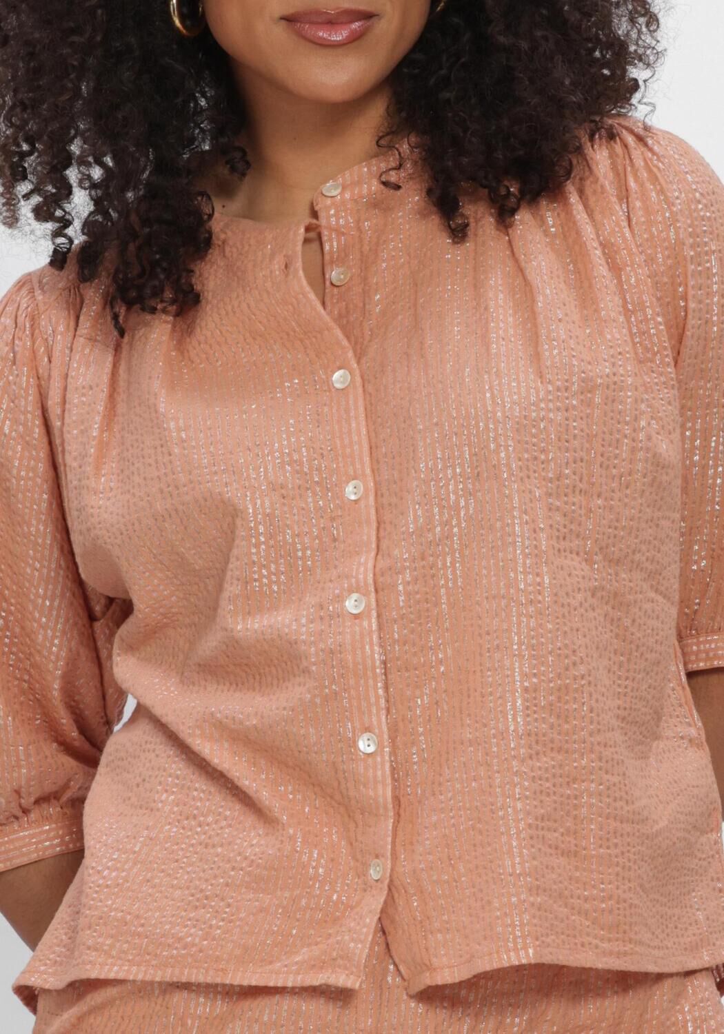 CIRCLE OF TRUST BRITT BLOUSE Blouses en orange - large