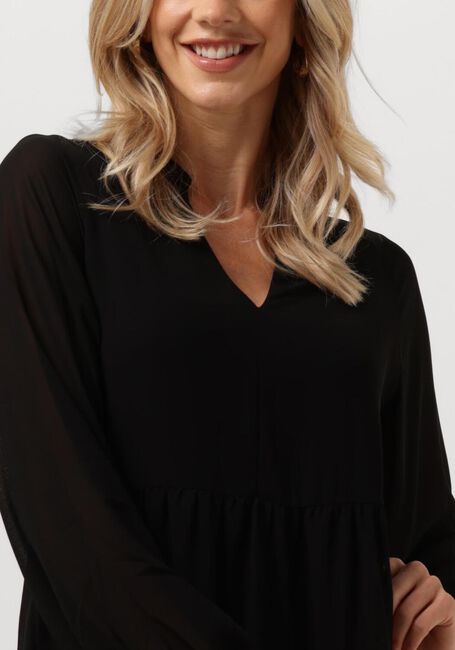 OBJECT Mini robe OBJMILA GIA L/S DRESS en noir - large