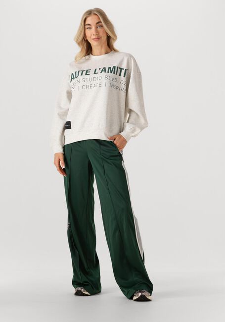 HAUTE L'AMITIÉ Pantalon large BAGGY TRACK TALL PANTS Vert foncé - large