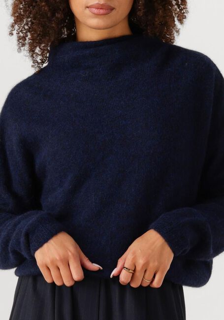 Donkerblauwe BY-BAR Trui VINN PULLOVER - large