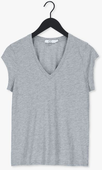 CC HEART T-shirt BASIC V-NECK TSHIRT en gris - large