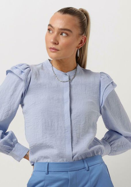Blauwe OBJECT  OBJSOPHIE L/S SHIRT - large