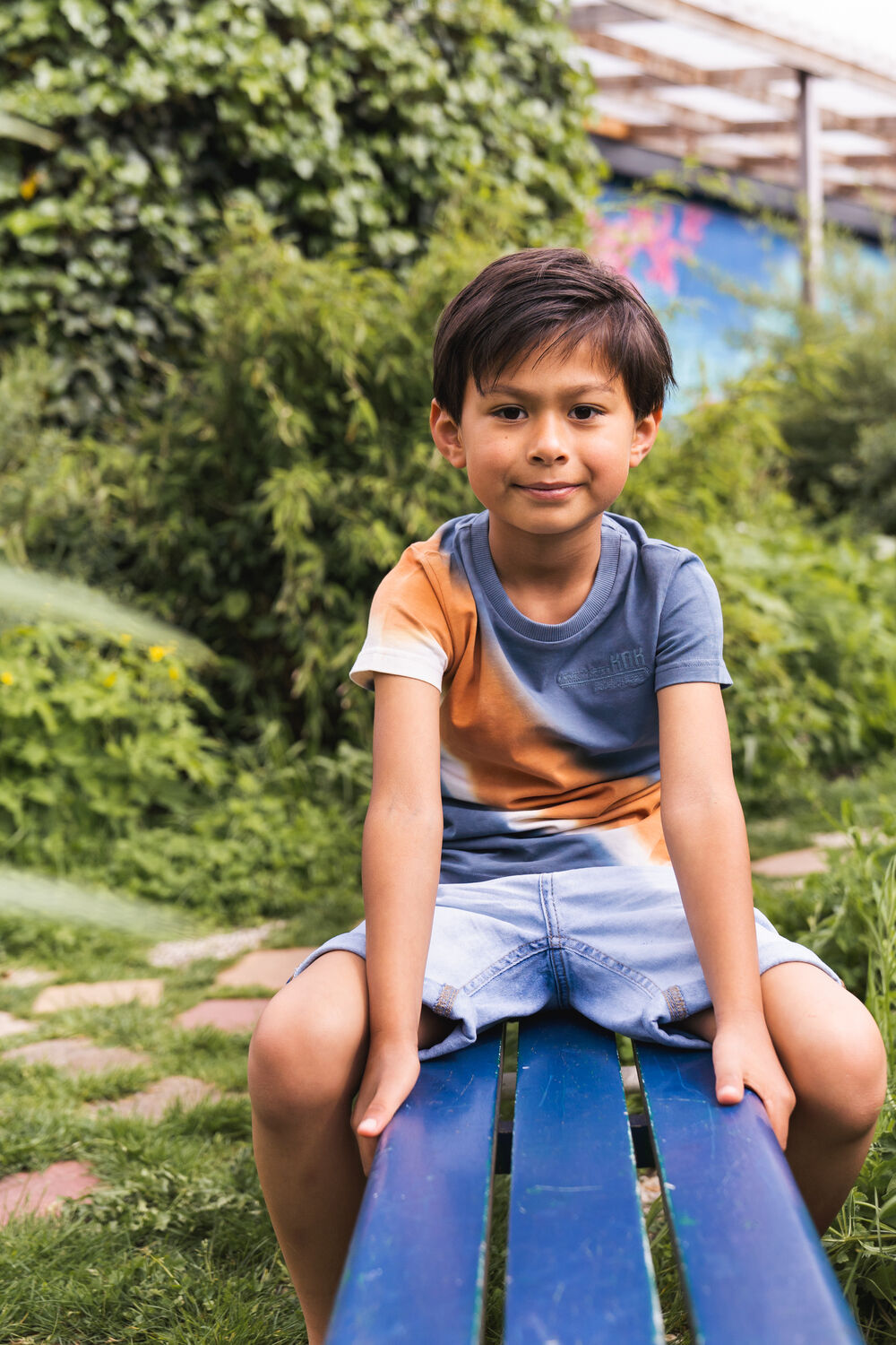 KOKO NOKO T-shirt R50835 en bleu - large