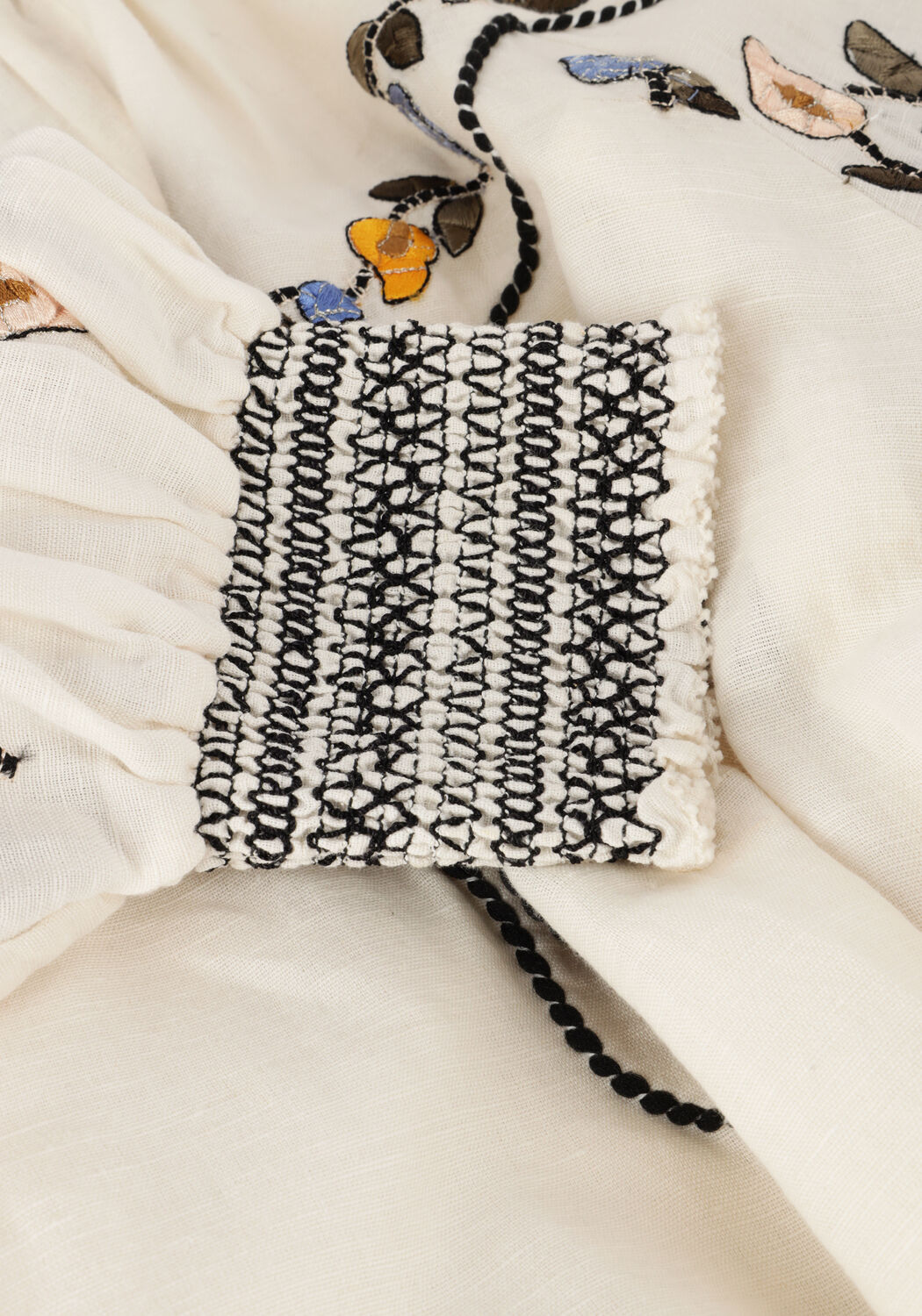 SCARLETT POPPIES Mini robe FIUCCI SHORT DRESS &Eacute;cru - large