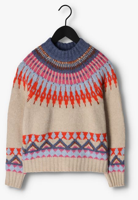 Y.A.S. Pull YASILAM LS KNIT PULLOVER en beige - large