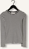 SELECTED WOMEN T-shirt ANNA LS CREW NECK TEE STRIPE en blanc SELECTED WOMEN T-shirt ANNA LS CREW NECK TEE STRIPE en blanc - medium