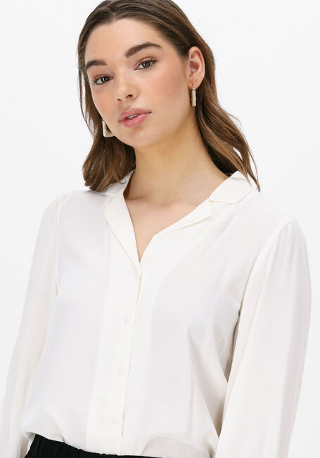 Ecru MSCH COPENHAGEN  GALIENA MOROCCO 3/4 SHIRT - large