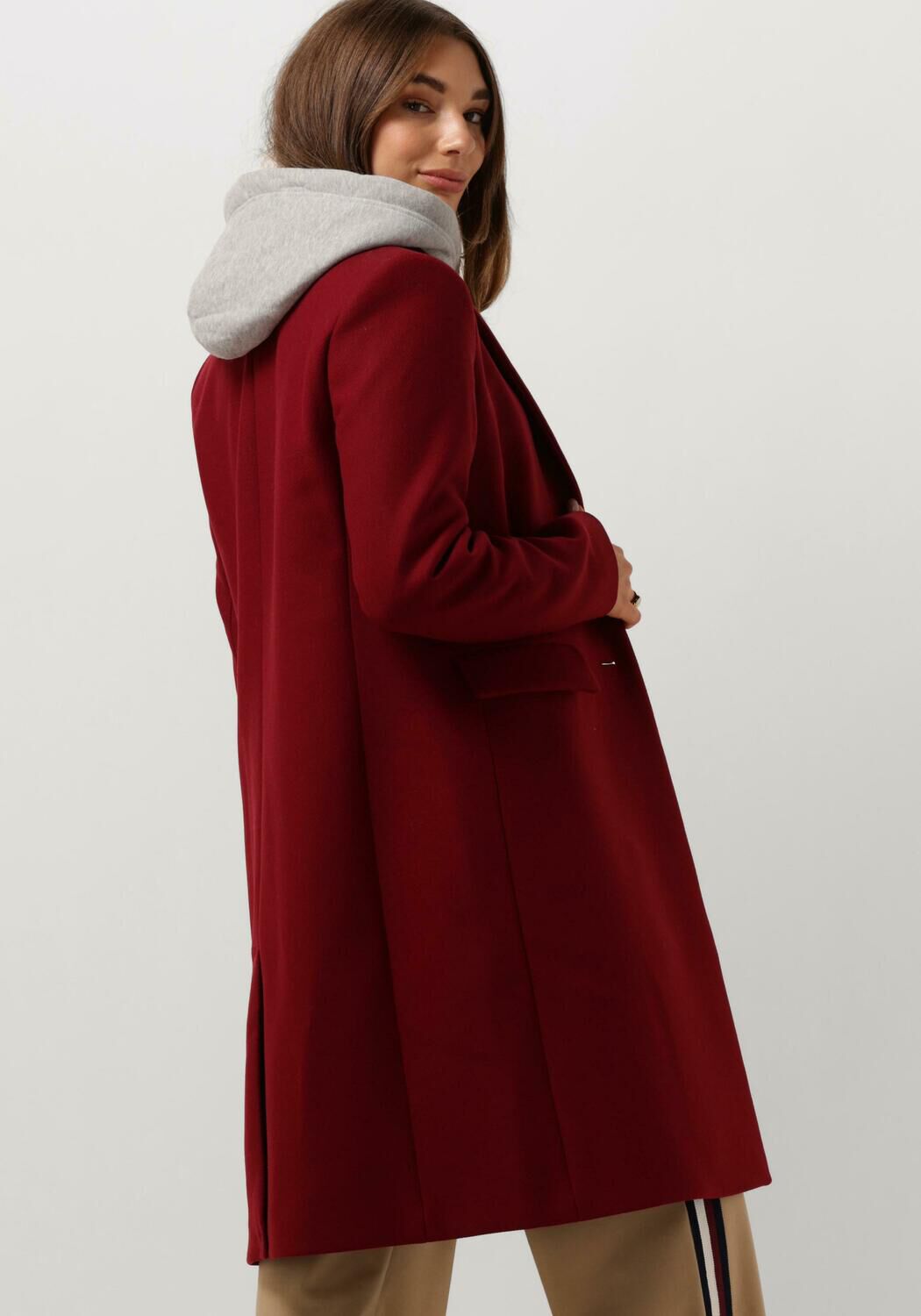 Manteau tommy hilfiger hot sale rouge