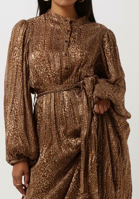 NOTRE-V Robe maxi MAXI DRESS NV-ALIX en marron - large