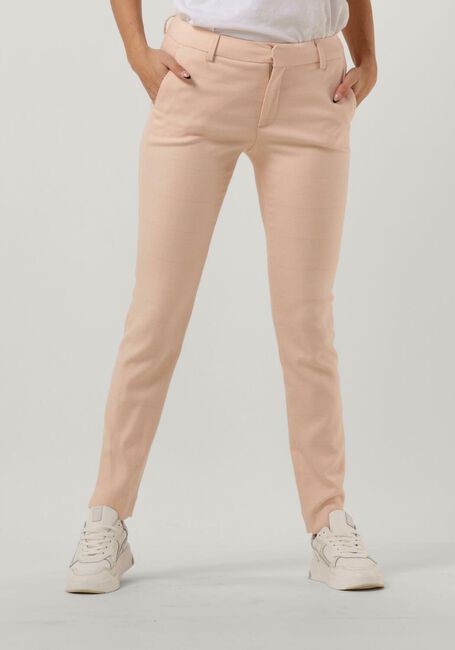 MOS MOSH Pantalon ABBEY HERRING CHECK PANT en rose - large