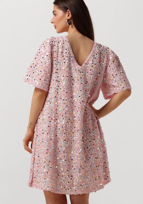 Lichtroze Y.A.S. Mini jurk YASPRIMA SS DRESS - large