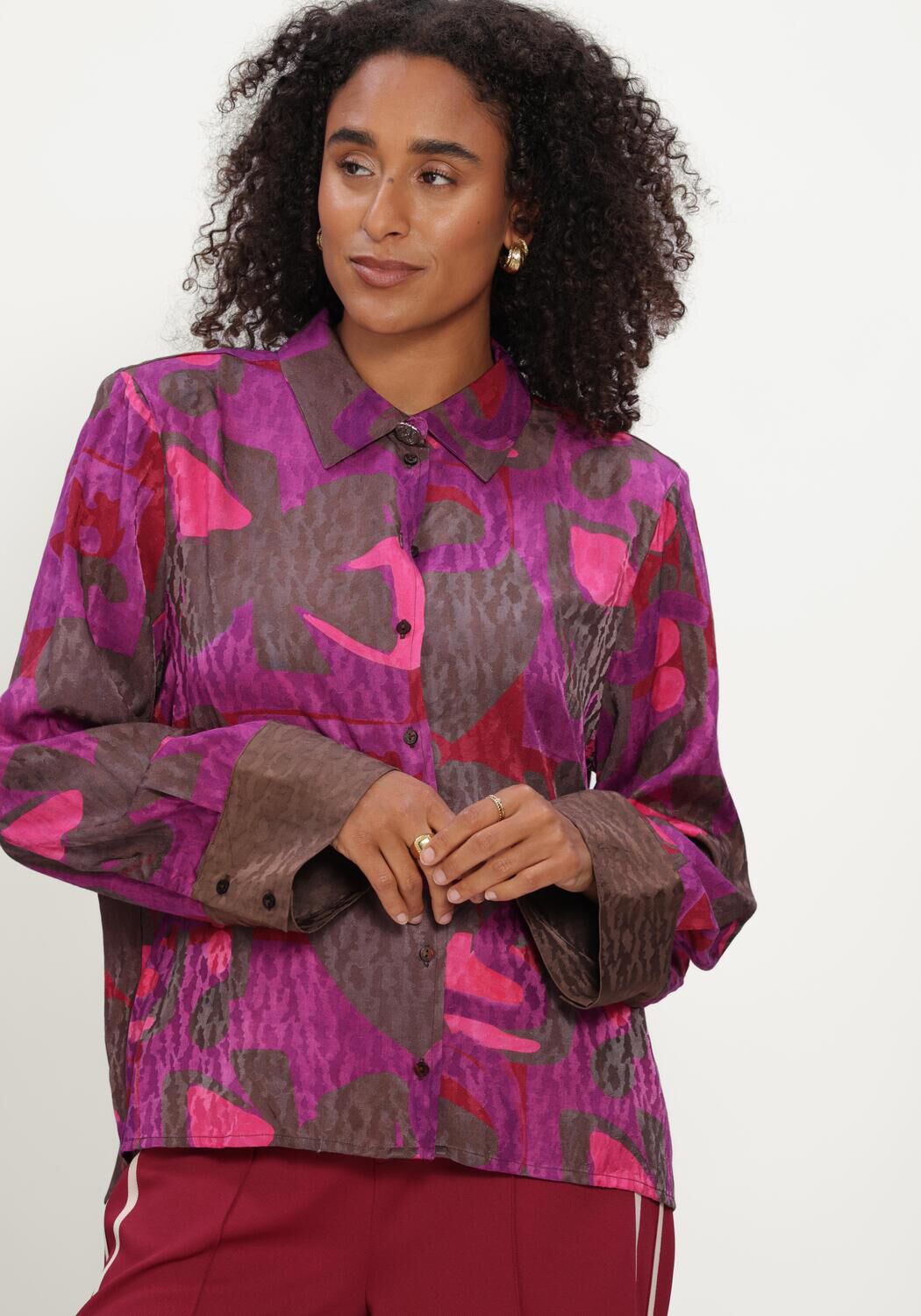 POM AMSTERDAM ALEX COLOURFUL BOWS Blouses en multicolore - large