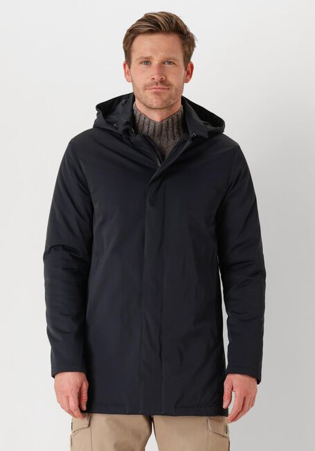 PROFUOMO Parkas OUTERW RAINC MGNT LNG Bleu foncé - large