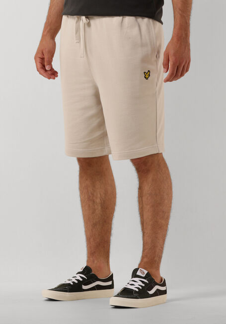 Beige LYLE & SCOTT Korte broek SWEAT SHORTS - large