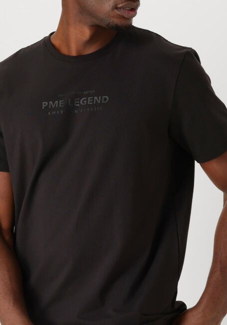 PME LEGEND T-shirt SHORT SLEEVE R-NECK COTTON ELASTANE JERSEY en noir - large