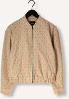 ALIX THE LABEL Jack LADIES WOVEN LOGO JACKET en beige ALIX THE LABEL Jack LADIES WOVEN LOGO JACKET en beige - medium