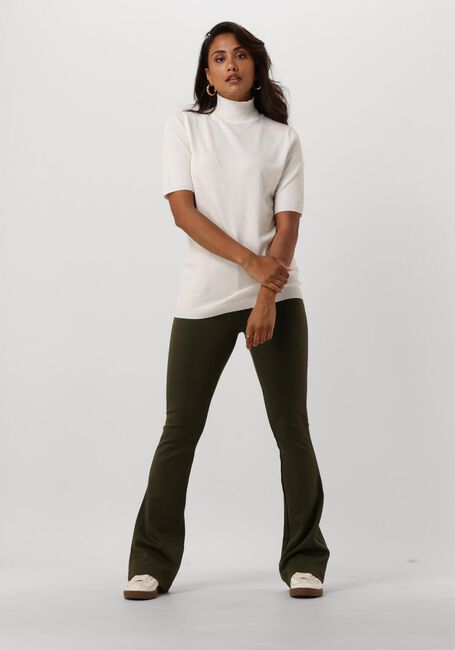 MINUS Haut LIMA ROLL NECK KNIT Blanc - large