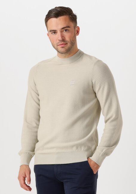 BOSS ORANGE Pull ANION_S en beige - large