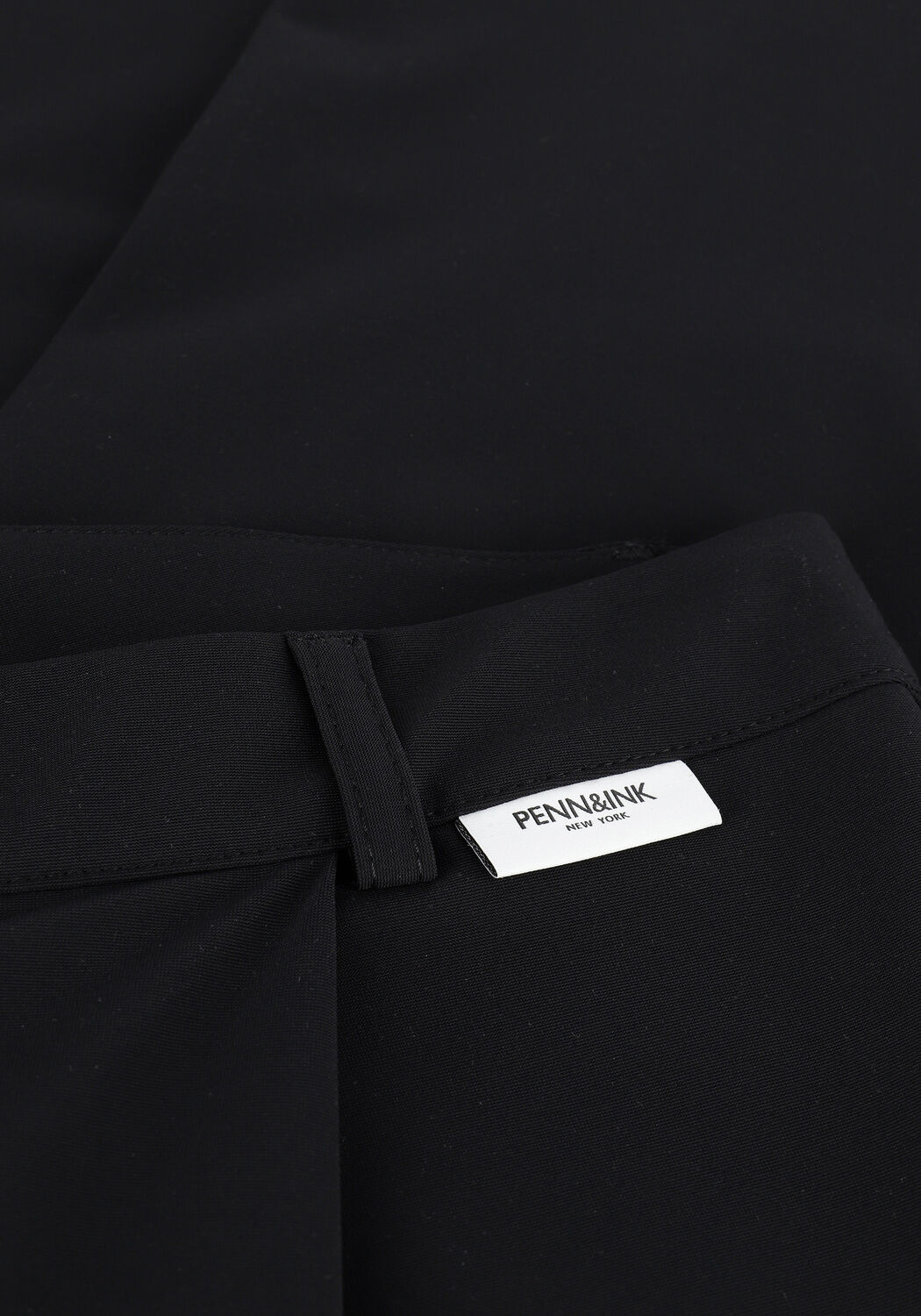 PENN & INK Pantalon TROUSERS 1096 en noir - large