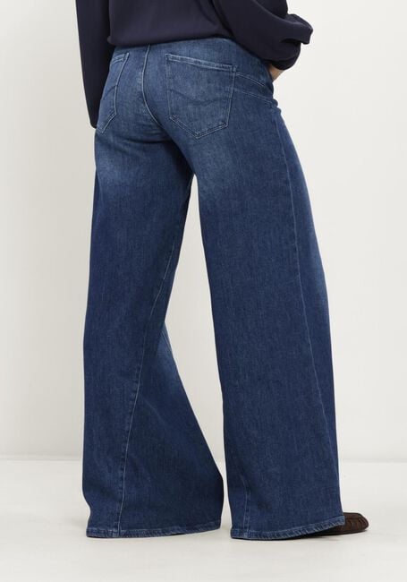 Blauwe MAC Wijde broek 0333 AUTH. COMFORT VINTAGE DENIM WIDE EXTREME - large