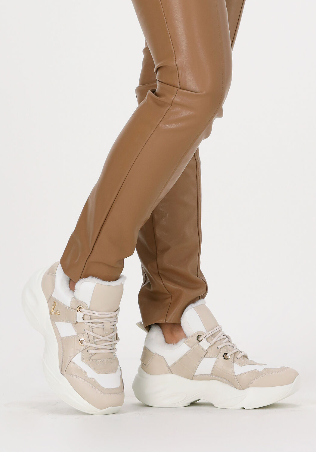 Beige JOSH V Sneakers LACY - large