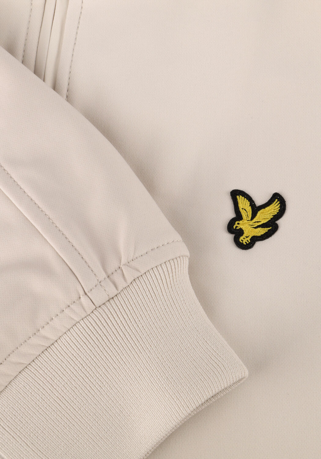 Beige LYLE & SCOTT Jack MESH BACK SOFTSHELL JACKET - large