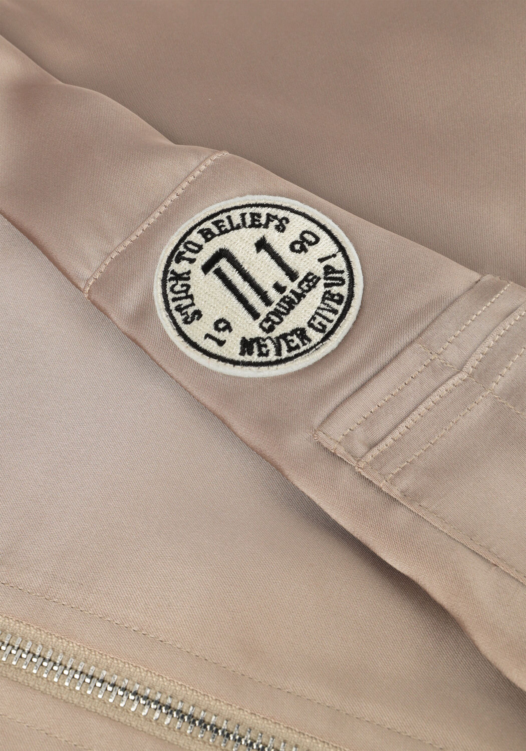 NUKUS Jack NOELL BOMBER en marron - large