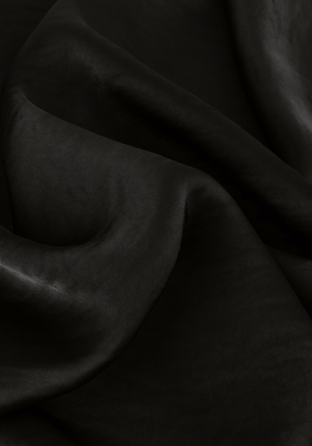 NEO NOIR Jupe maxi VICKY HEAVY SATEEN SKIRT en noir - large