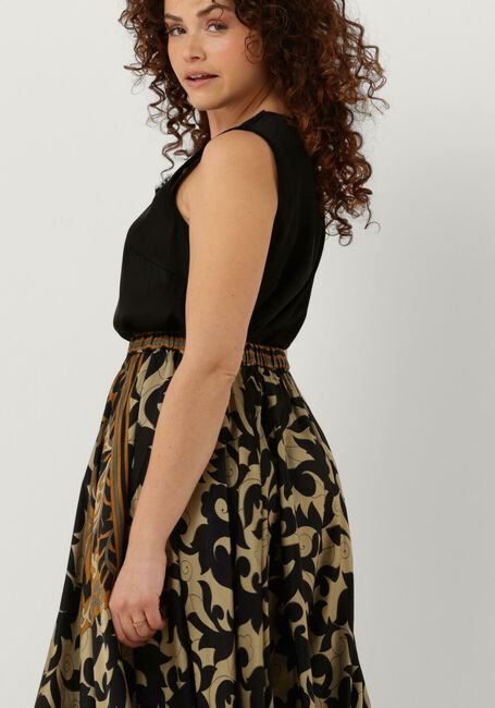 SUMMUM Haut TOP SILKY SATIN (2S2792) en noir - large