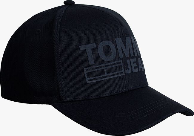 TOMMY HILFIGER Casquette TJU FLOCK CAP en noir  - large