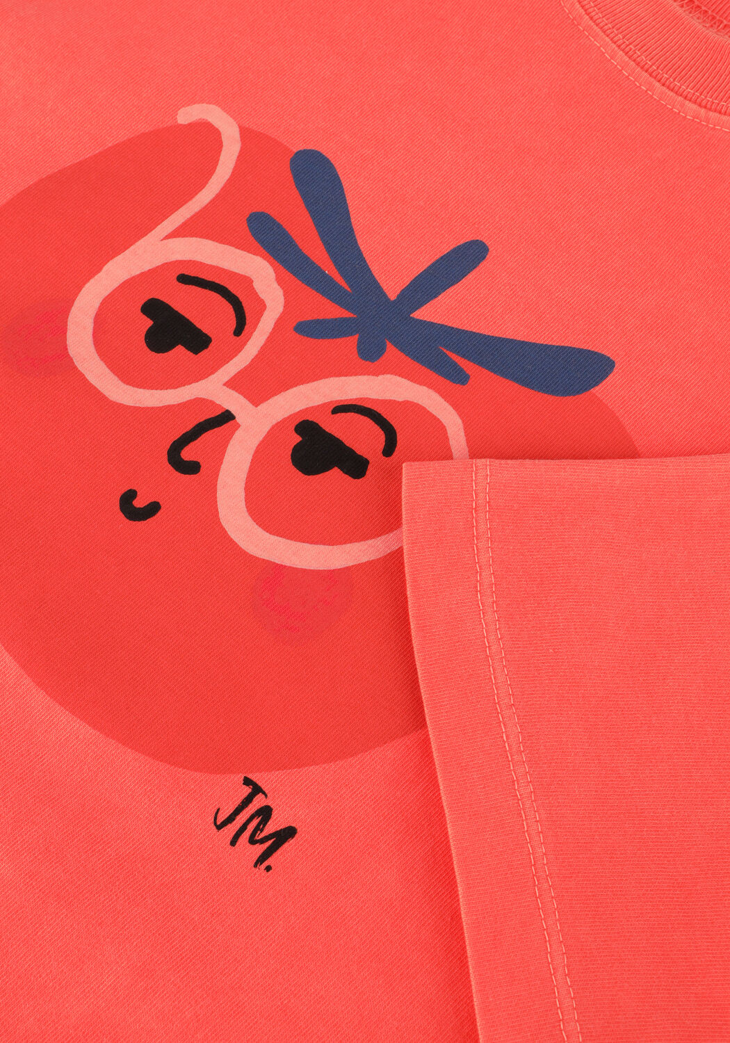 Jelly Mallow T-shirt TOMATO PIGMENT T-SHIRT en orange - large