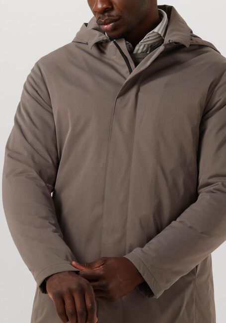 Bruine PROFUOMO Jassen OUTERW RAINC MGNT LNG - large