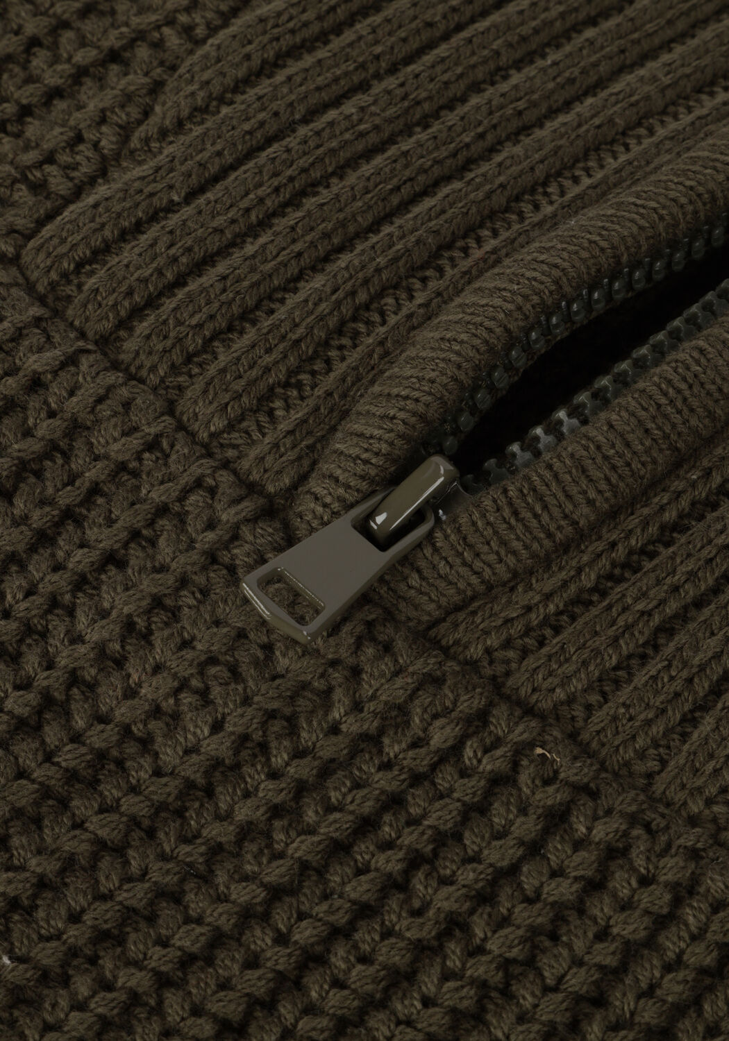 CC HEART Spencer EMILY ZIP KNIT VEST en vert - large