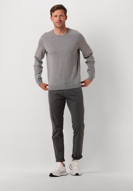 BOSS BLACK Pull LENO en gris - large