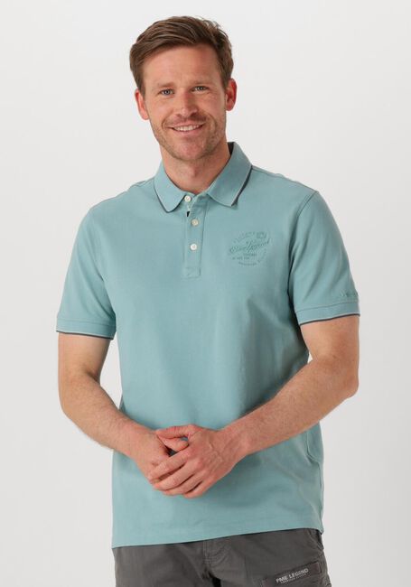 PME LEGEND Polo STRETCH PIQUE PACKAGE en bleu - large