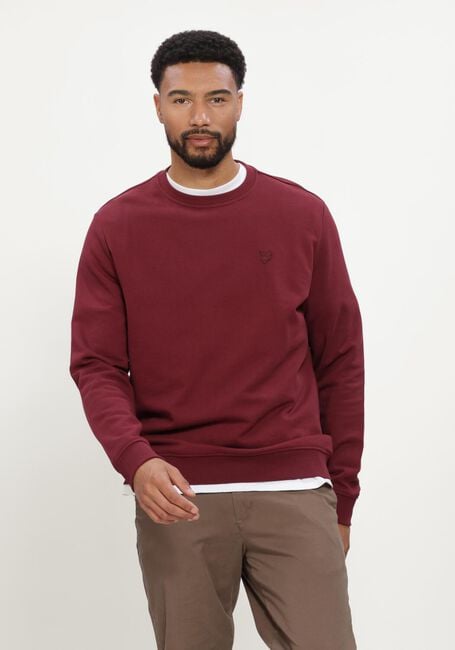LYLE & SCOTT Pull SUPERFINE CREW NECK SWEATSHIRT Bordeaux - large
